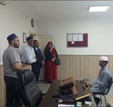 زيارة السيد قنصل قنصلية السودان باسطنبول للطلاب السودانيين بمدارس التحفيظ باسطنبول